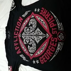 Affliction black graphic tshirt